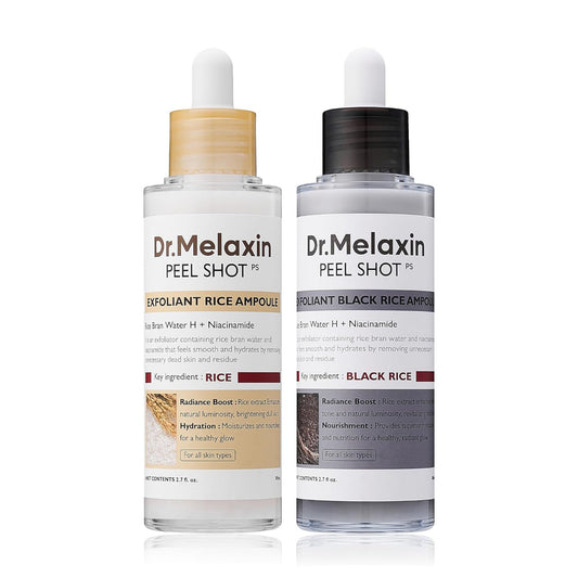 Dr. Melaxin RiceGlow Renewal Brightening Exfoliating Peeling Serum for Radiant Skin