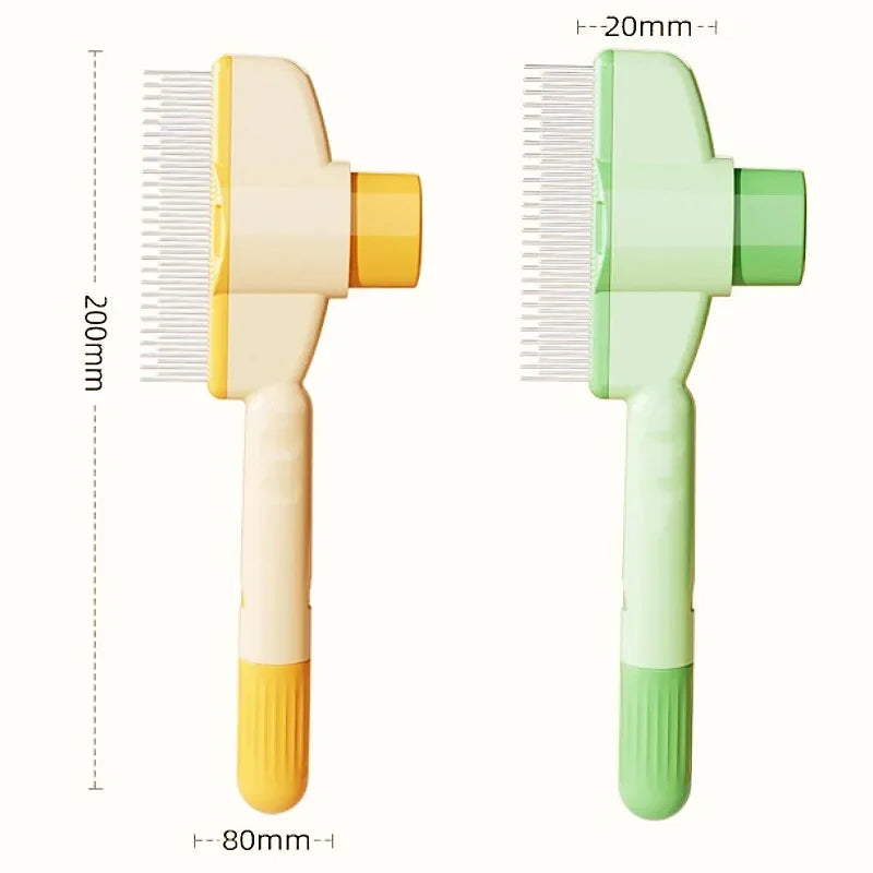 Furblu™ Self-Cleaning Pet Brush: Effortless Grooming, Gentle Massage, Shedding Solution