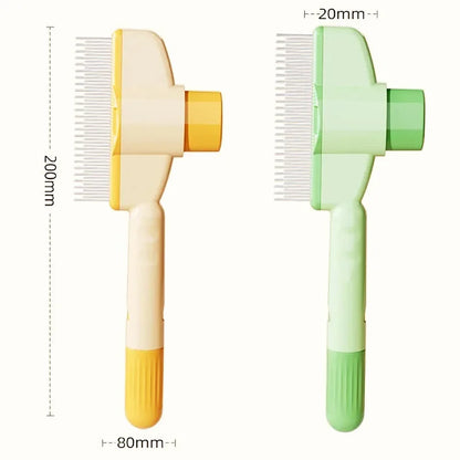 Furblu™ Self-Cleaning Pet Brush: Effortless Grooming, Gentle Massage, Shedding Solution